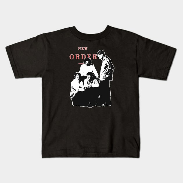 New Order Silhouette // Fanmade Kids T-Shirt by KokaLoca